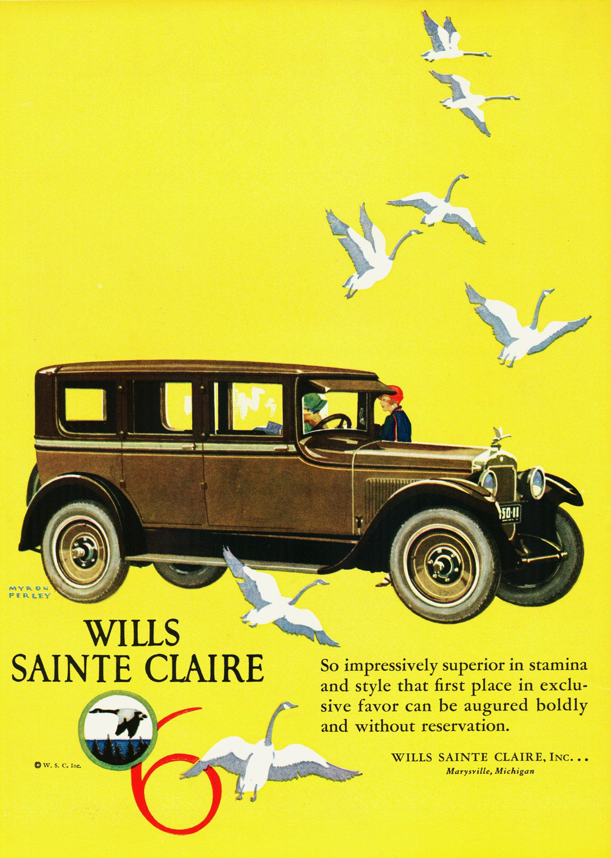 1925 American Auto Advertising
